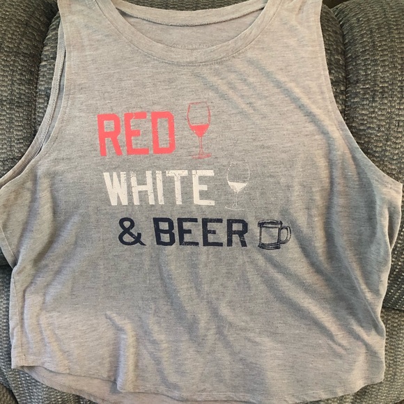 Red White & Beer Tank - Picture 2 of 4